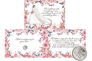 ASVP Shop Authentic Sixpence Coin With Card & Envelope For the Bride...