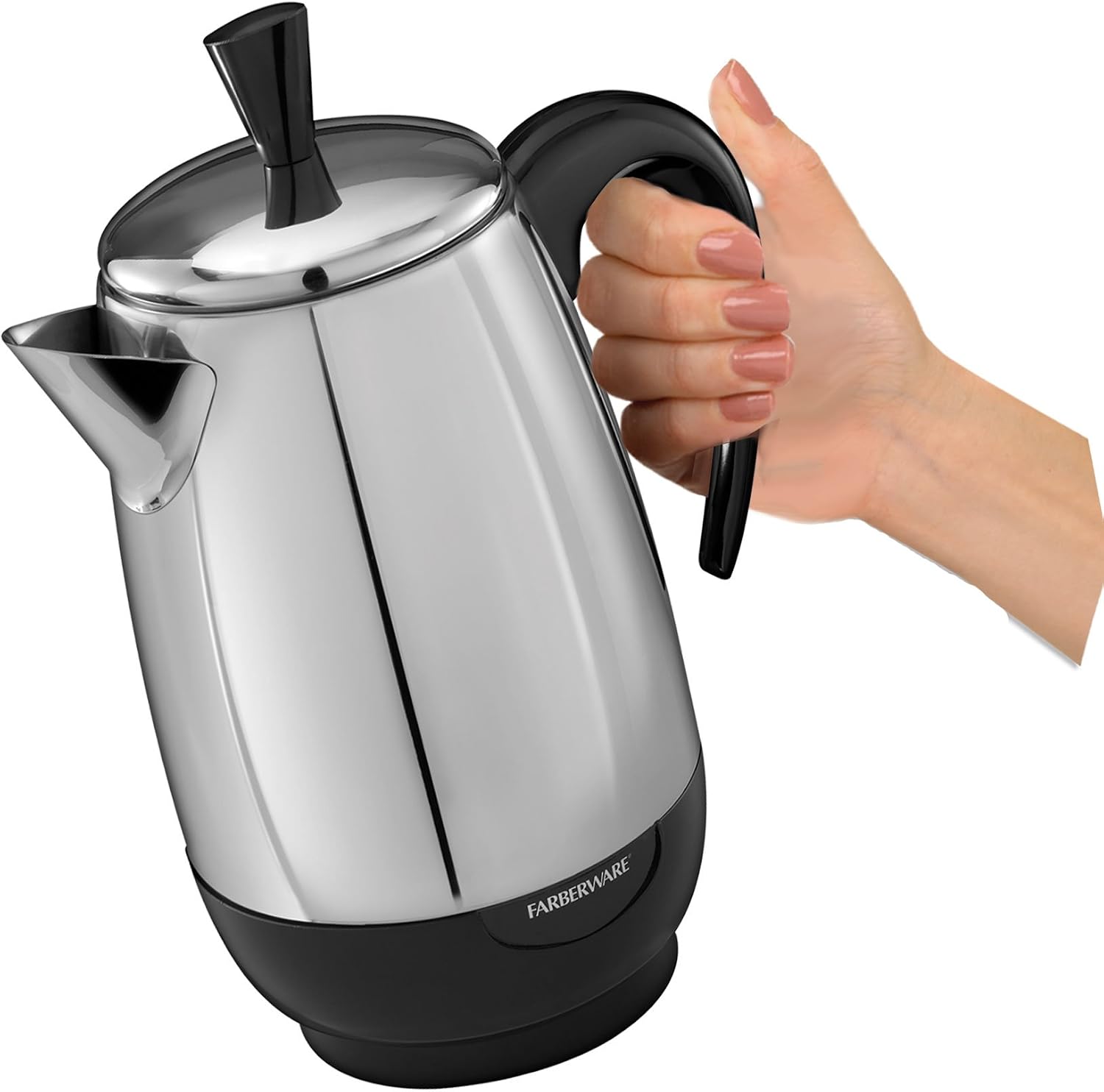 Farberware PK8000SS Coffee Percolator, Stainless Steel