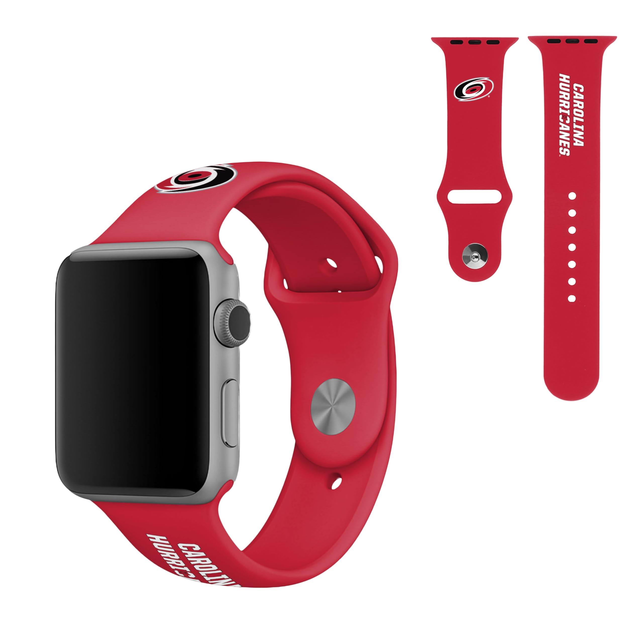 SOAR NHL 38mm Watch Band, Carolina Hurricanes
