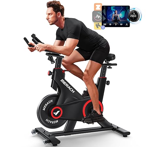 MERACH Indoor Cycling Bike with Bluetooth App