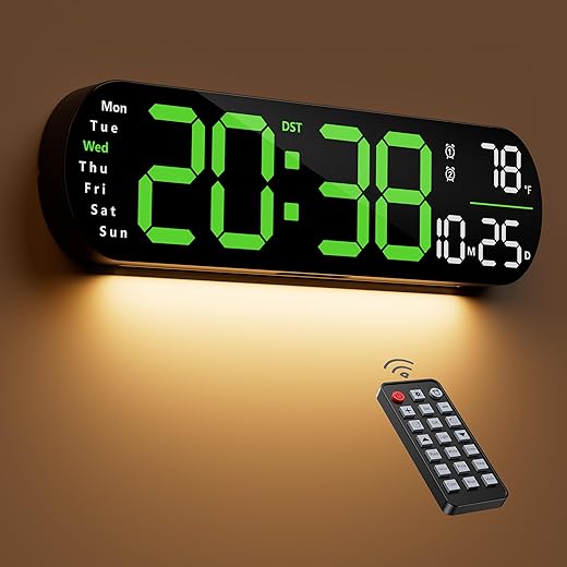 Zgrmbo 13 Digital Wall Clock