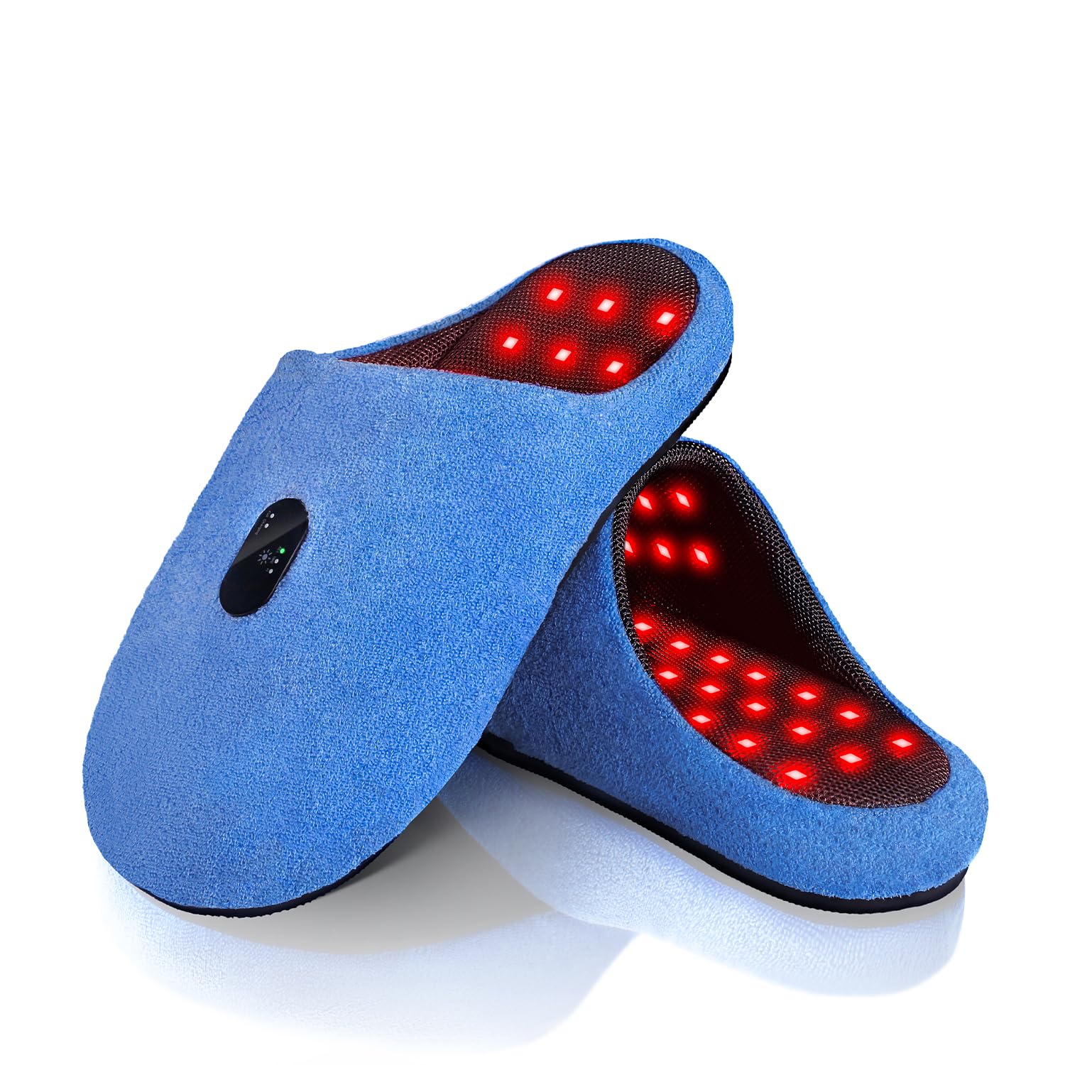 Scienlodic Red Light Therapy for Feet - Infrared Light Therapy Rechargeable LED Device 460nm & 660nm & 850nm with Pulse Mode, Breathing for Feet Healthy- 2pcs