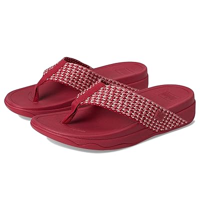 FitFlop Surfa Multi Tone Webbing Toe Post Sandals Women