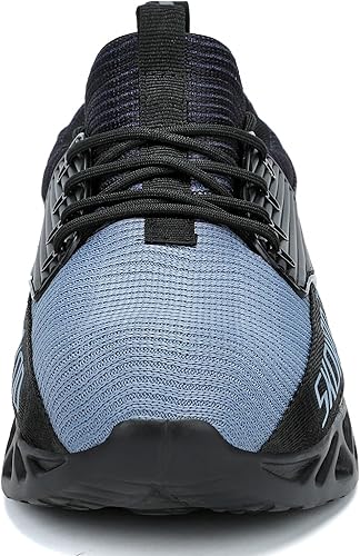 Miniatura 3 de Steel Toe Shoes for Men Puncture Proof Sneakers Men's Non-Slip Composite Toe Safety Shoes Slip On Comfortable Industrial Construction Work Shoes