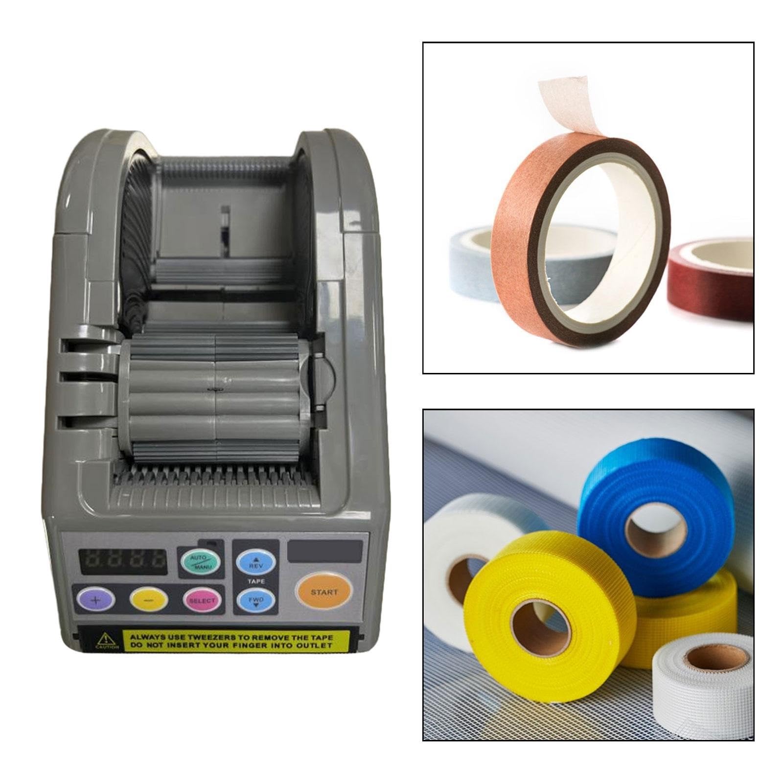 Cortador de cinta Dispensador automático de cinta, cintas eléctricas multiusos, corte for fibras, cinta adhesiva, pegamento de sellado, cinta de papel Kraft, papel de pared
