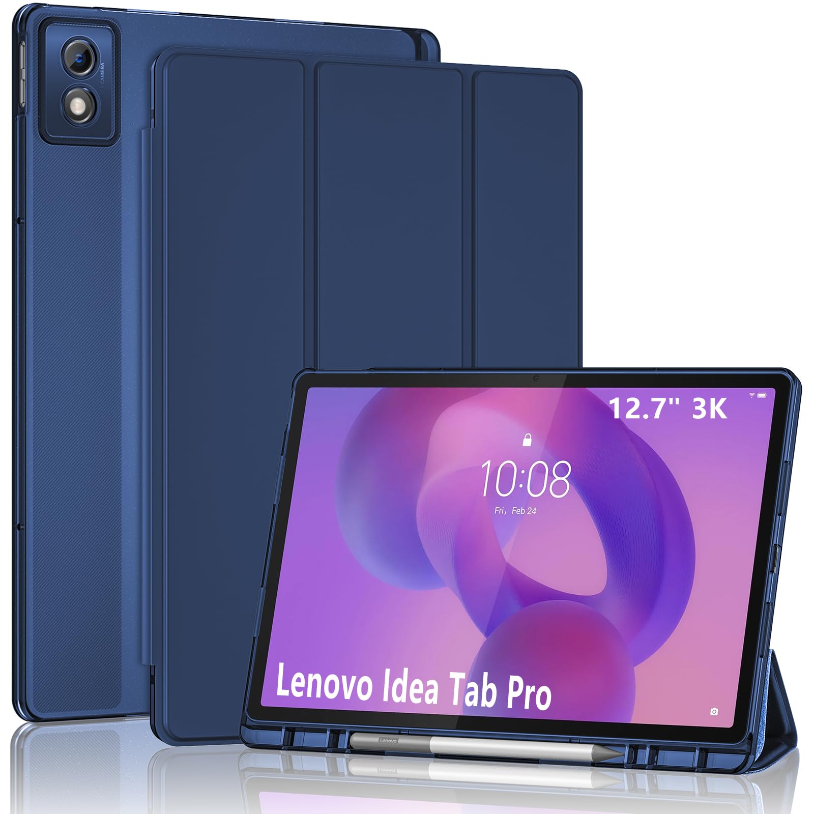 Lenovo Ideatab pro 12.7　ケース付き Amazon.com: ProCase Smart Case for Lenovo Idea Tab Pro 12.7
