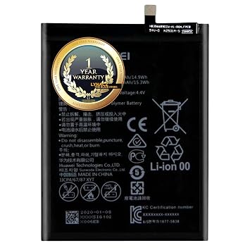 Original HB396689ECW Replacement for Huawei Y7 2019 Y9 2018 Mate 9, 9 pro Honor 8c |4000mah| with 1 Year Replacement Warranty (BHG10590)