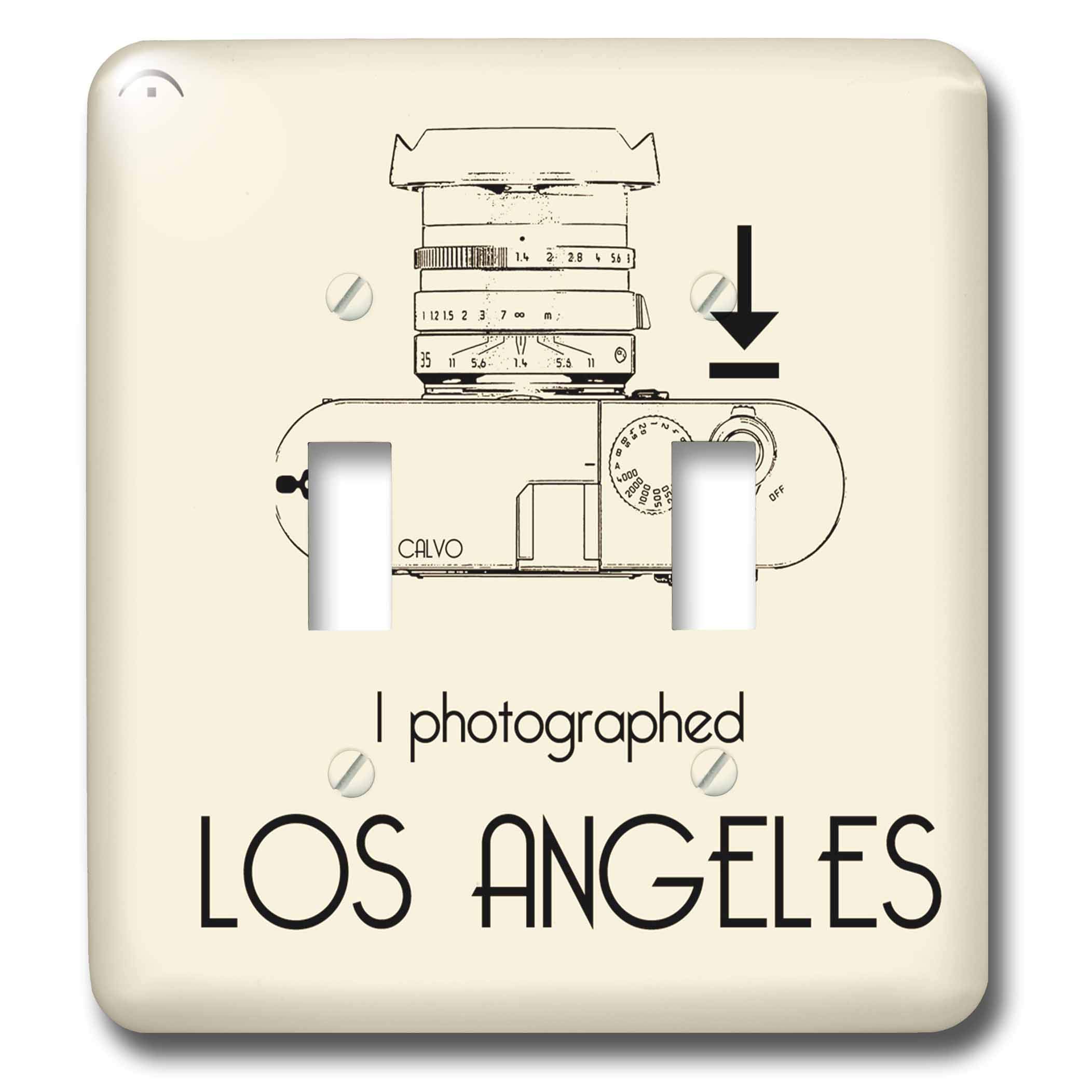 Interrupteur à bascule double Los Angeles pour remplacer vos plaques ternes