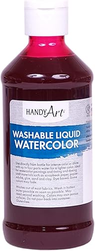 Miniatura 6 de Handy Art Acuarela líquida lavable de 8 onzas, azul