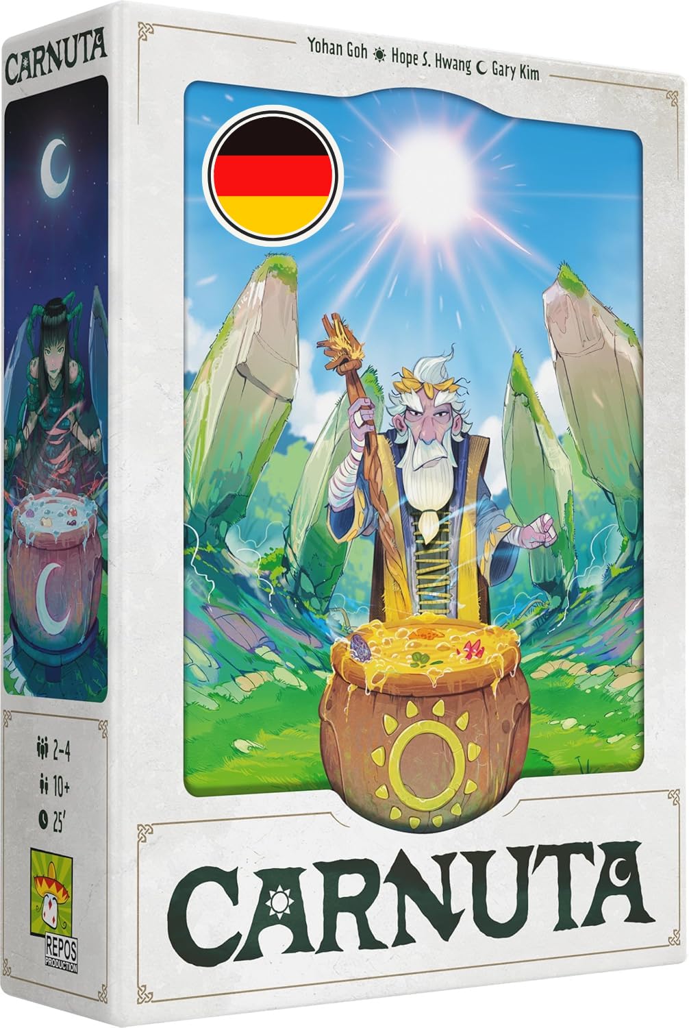 Asmodee Familienspiel Carnuta Faszinierendes Thema – Runenstrategie