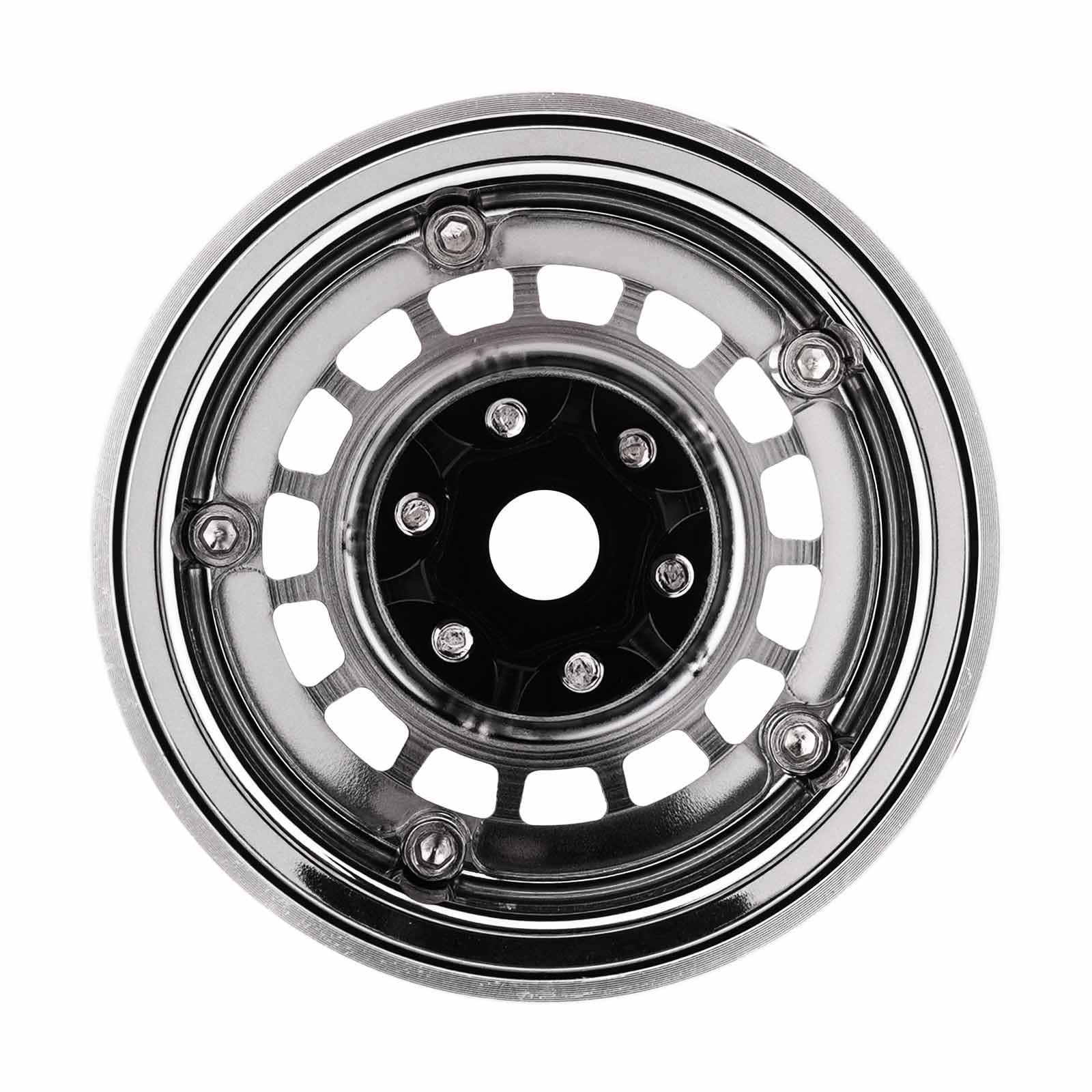 INJORA Llantas 1.9" Multirradio CNC Aluminio para 1/10 SCX10 TX4 RC Crawler