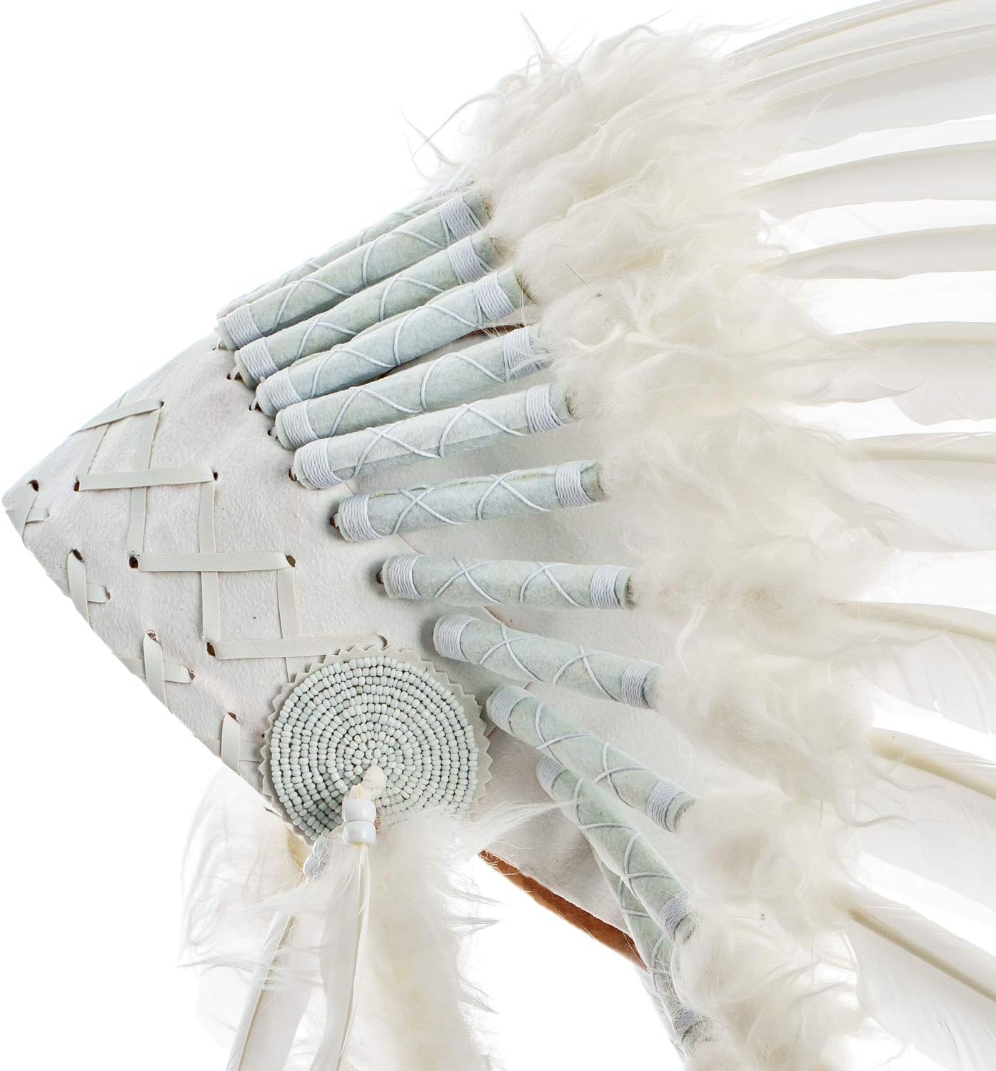 Novum Crafts Feather Headdress | Native American Indian Inspired | Choose Color - Image 3