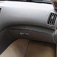 Vista 4 de NVCNX Real Premium Carbon Fiber Compatible with Infiniti G37 2011 2012 2013 Coupe Sedan Convertible Accessories Car Center Console Dash Dashboard