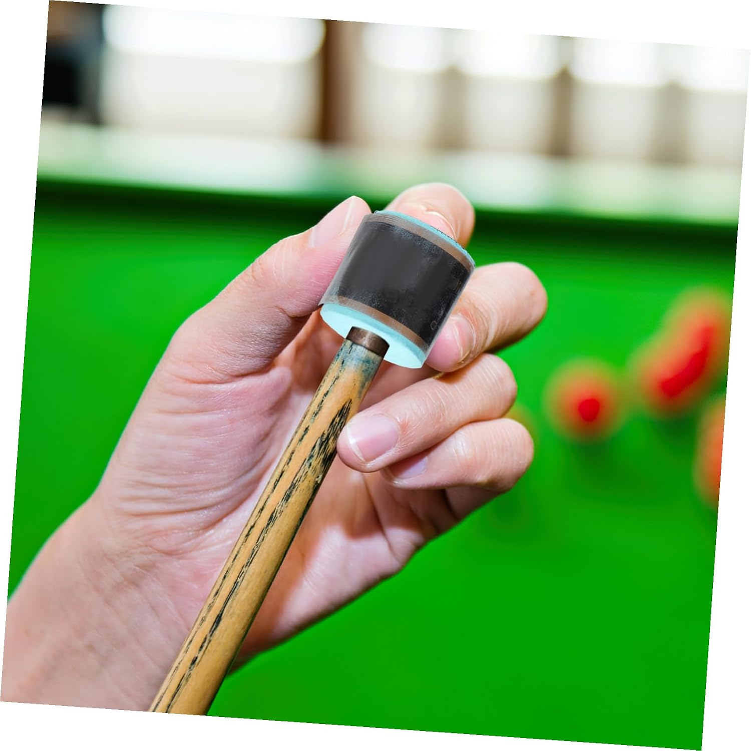 6Pcs Multi-Color Pool Cue Chalks Billiard Stick Supplies for Snooker Enthusiasts Improves Friction and Hit Accuracy Portable Chalk for Club and Home Use
