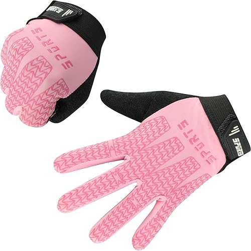 Miniatura 2 de Guantes de ciclismo deportivos para niños, antideslizantes, para niños y niñas, guantes de pesca para niños, ciclismo, escalada, equitación,