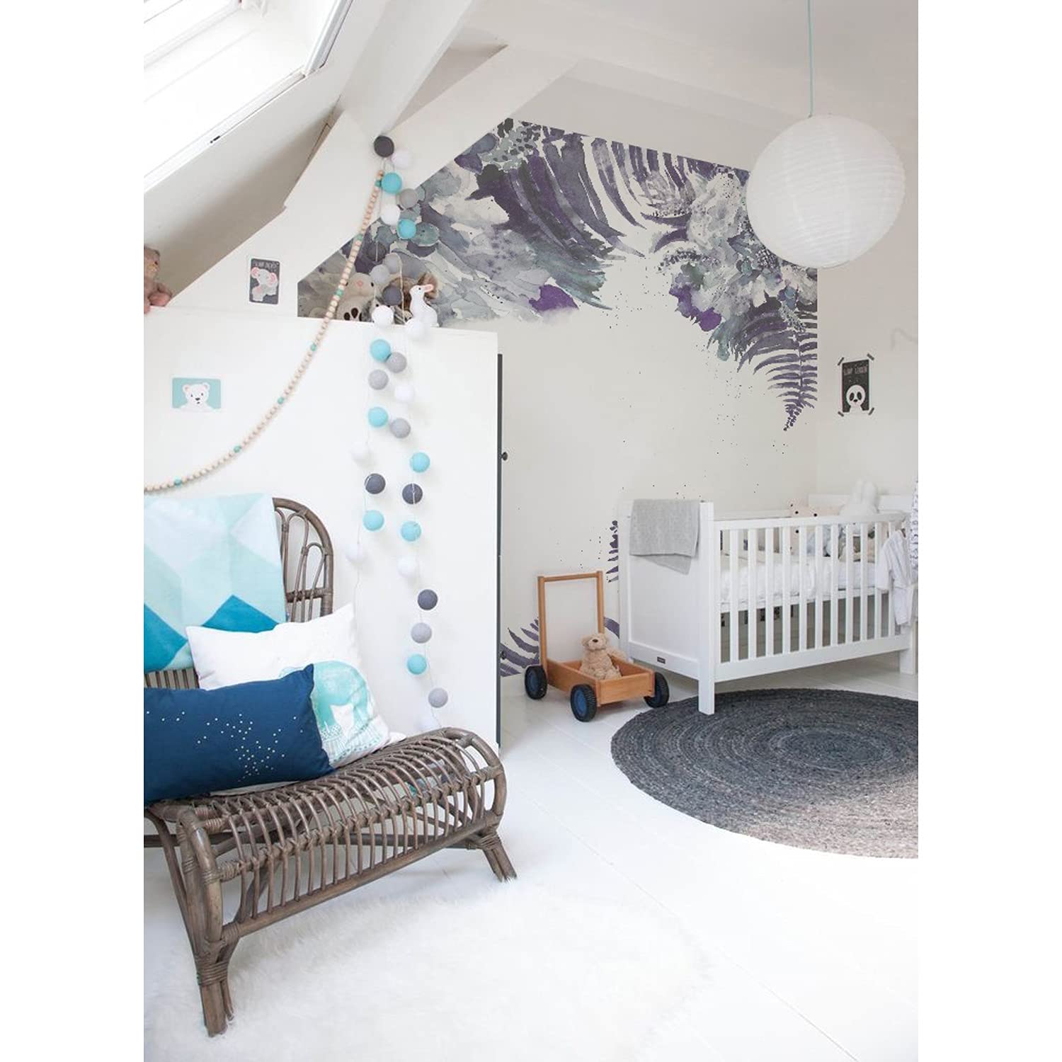 Papier Peint Tropical Lessivable Grand Format pour Mur et Meuble