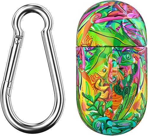 Miniatura 10 de Cavka Funda compatible con Airpods Pro & Pro 2 Airpods 3-2-1 generación, carcasa de plástico francés con estampado de bulldog francés, cubierta de