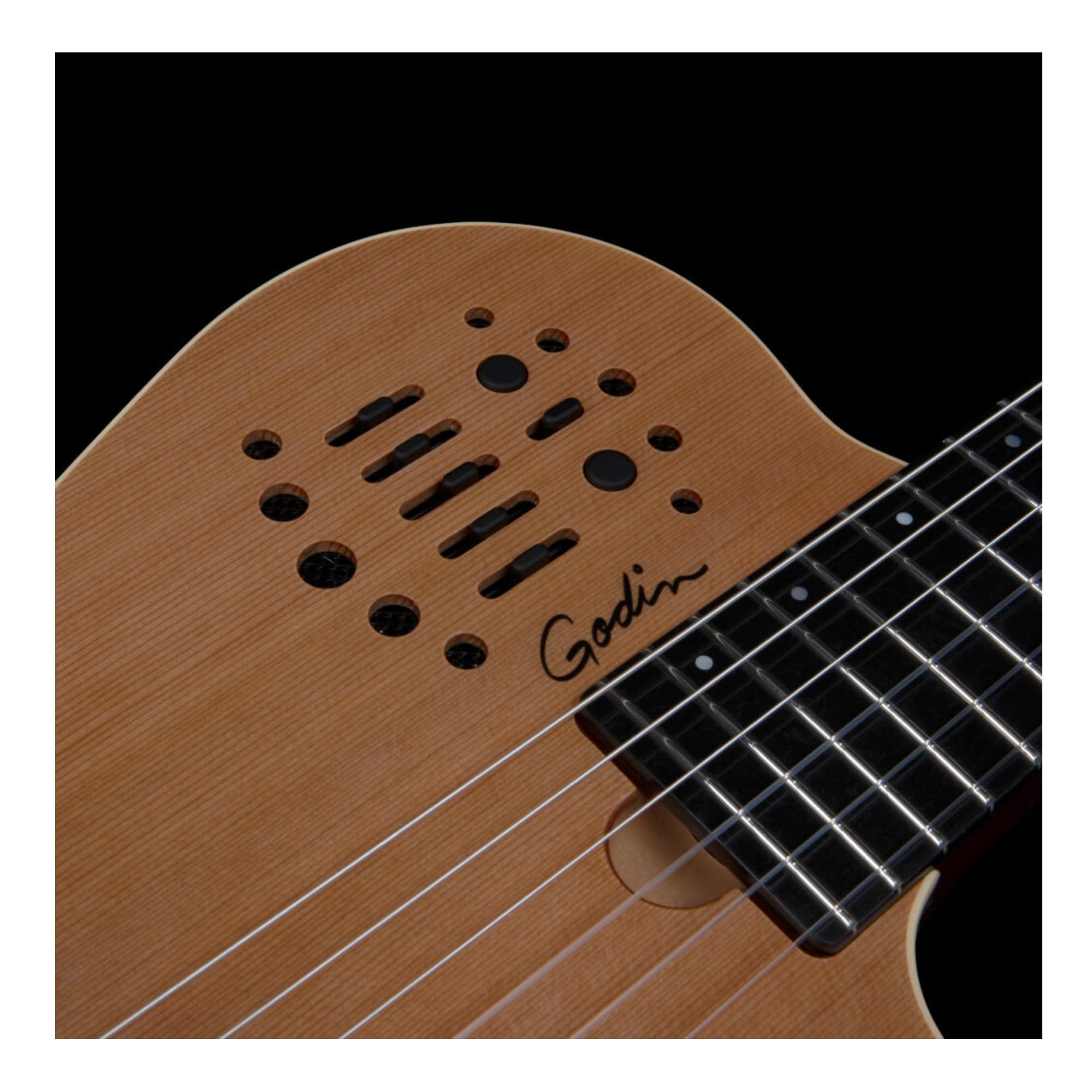 ギター Multiac Nylon ACS Slim SA Amazon.com: Godin ACS-SA Slim - Natural Semi-Gloss : Musical