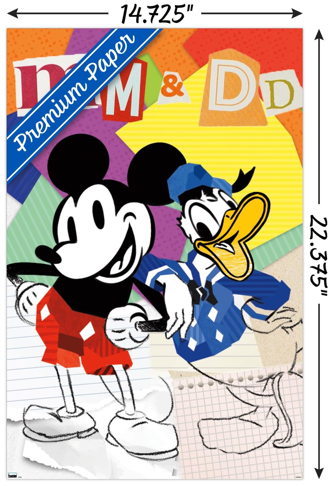 ディズニー ポスター mickey's greatest moments Walt Disney