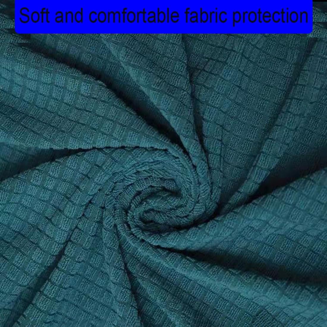 2 Stück Hockerbezug Rund Dehnbar - Für Barhocker 40-55cm Durchmesser