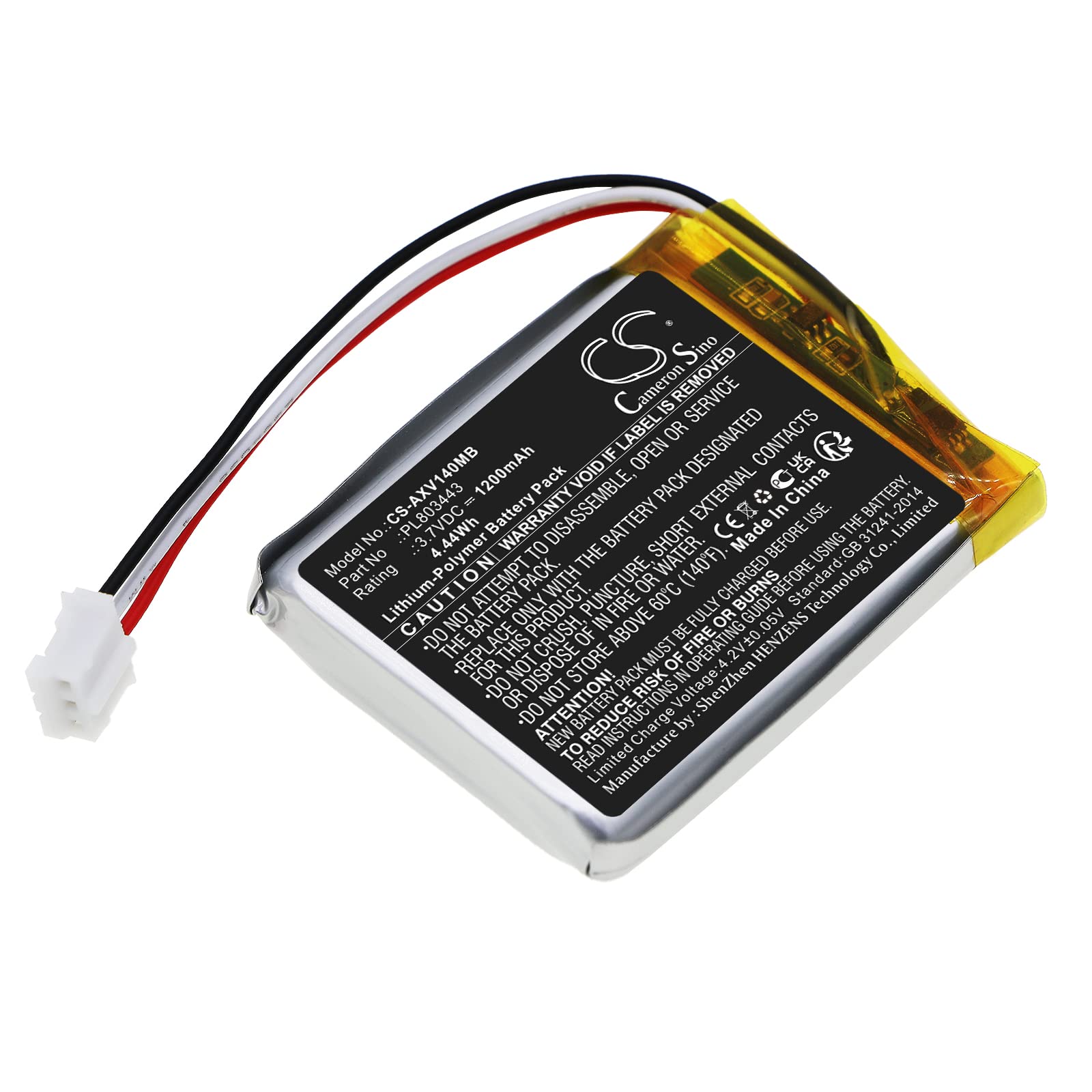 BCXY Battery Replacement for PL803443