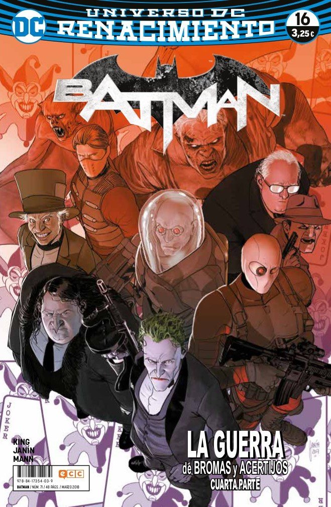 Batman núm. 71/ 16 (Renacimiento) (Batman (Nuevo Universo DC))