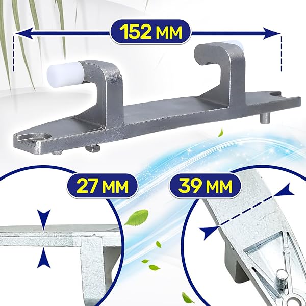Bisagra Lavadora con Código Original 00620835 620835 00741935 741935 para Bosch para Balay para Constructa para Siemens para Neff - Garantía de 10 Años - MONTERAL - 3