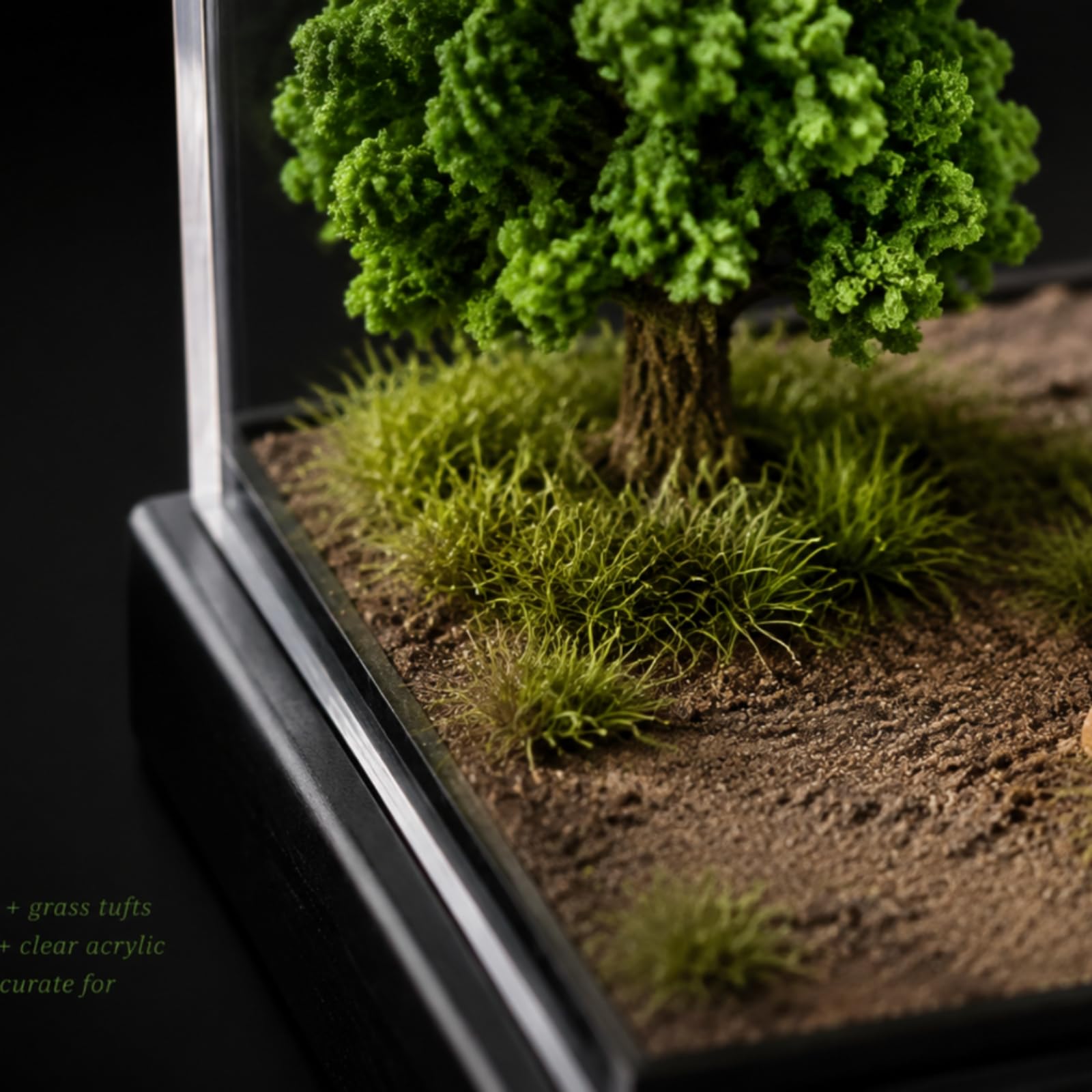 Base per Scena in Miniatura con Doppia Texture Stradale E Mattoni con Recinzione di per Modellini Auto E Personaggi Adatta per Composizione Stradale