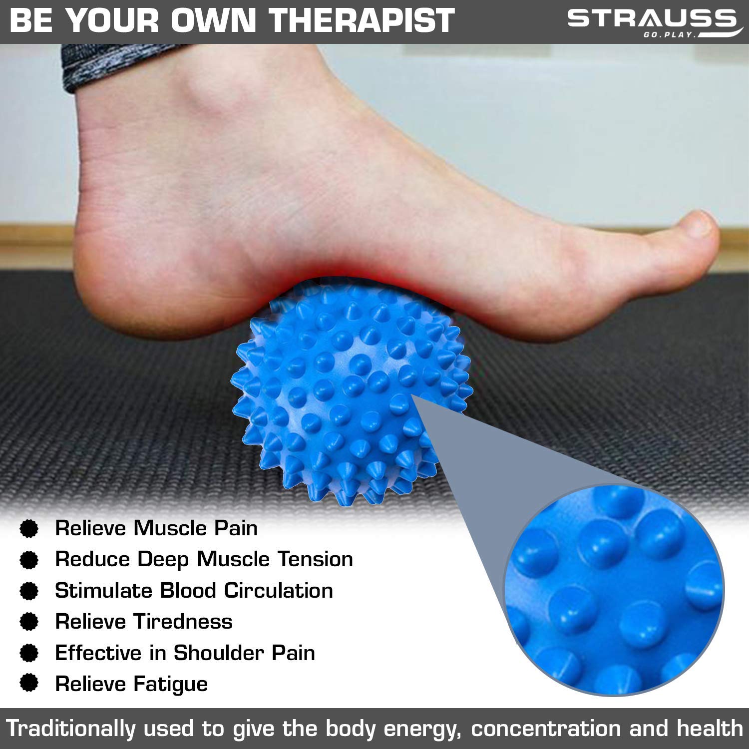 Chaithanya Orthopaedics Acupressure Massage Ball 2
