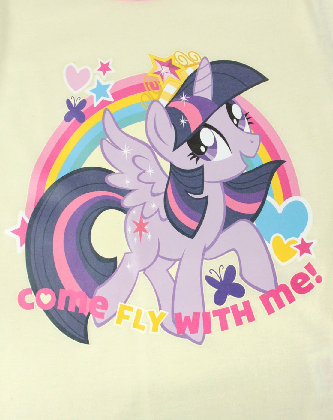 My Little Pony Vieni di Fly with Me Ragazze Viola Pigiama da Notte Set