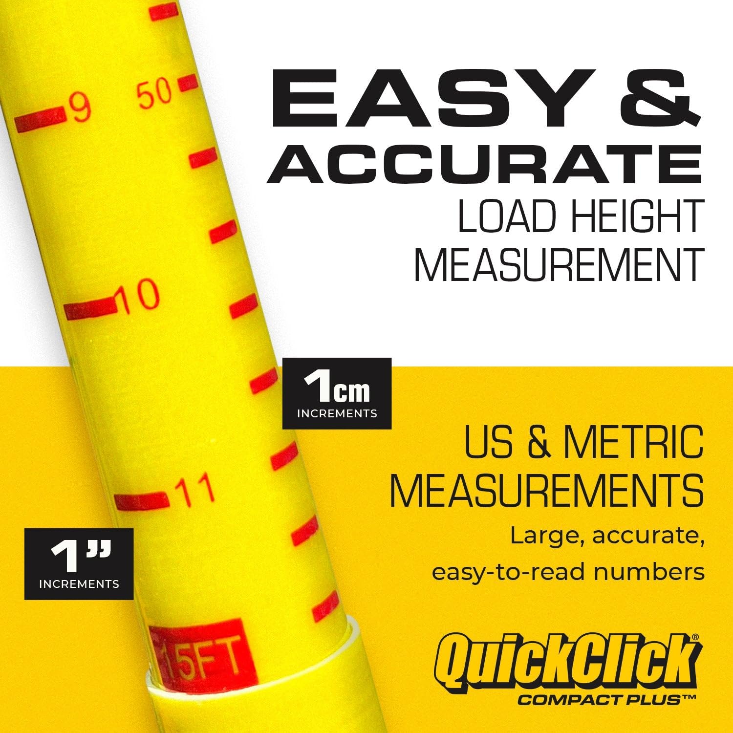 VULCAN QuickClick Load Height Stick - 15ft -7