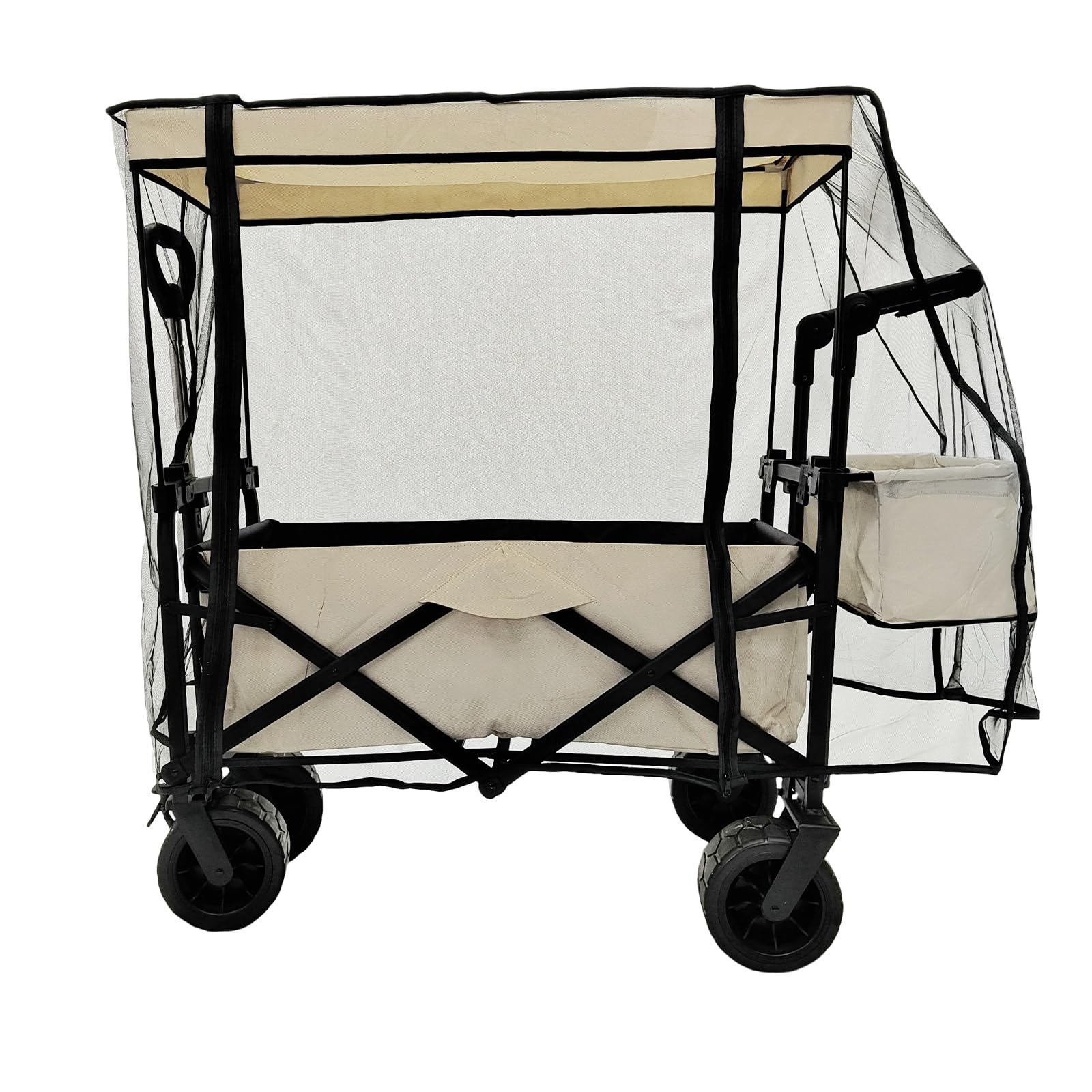 Mosquitera para Carretilla, Mosquitera para Carro Bebe Universal para Paseos, Excursiones de Acampada y Picnics(110 x 75 x 51cm)
