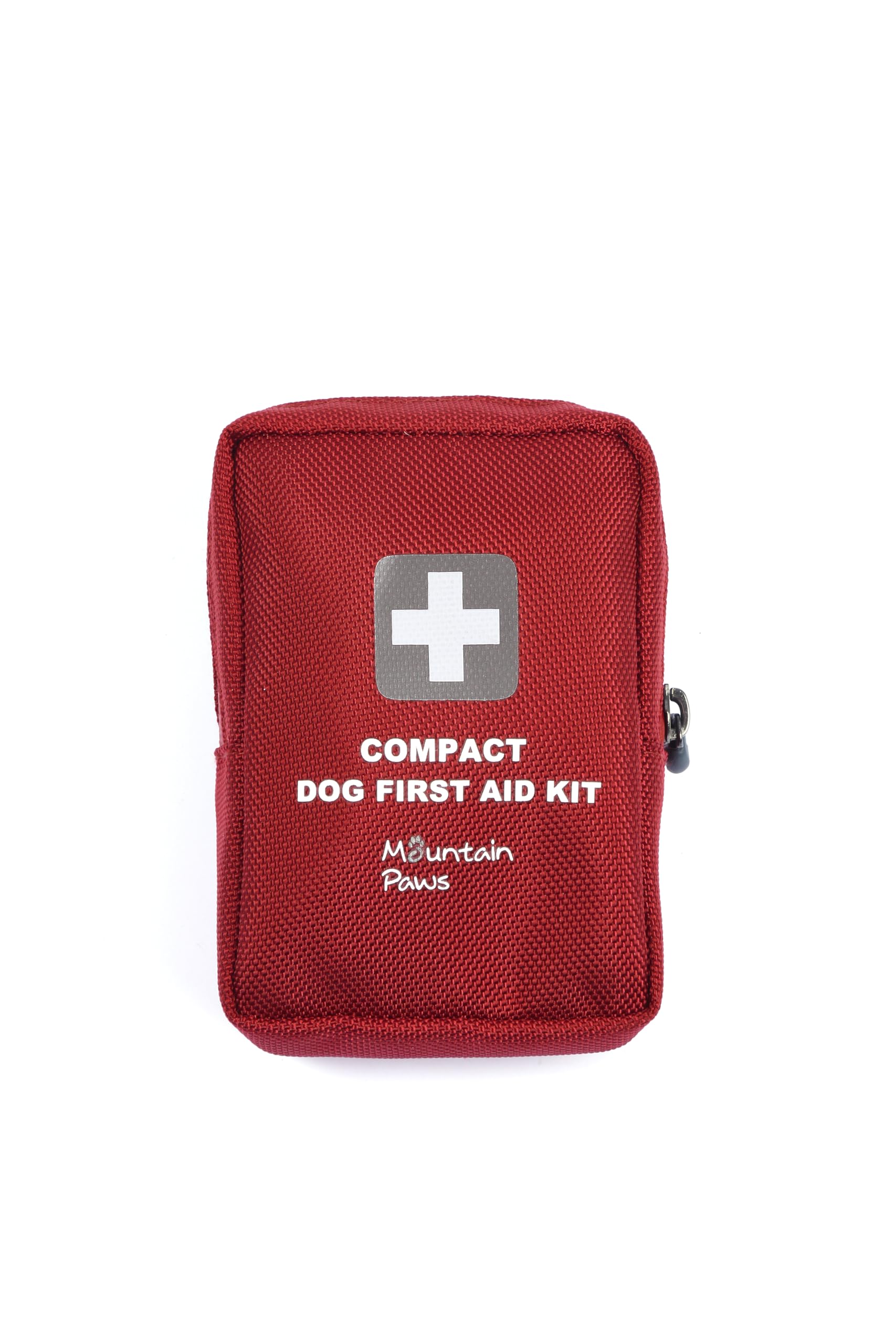 Mountain Paws Compact Dog First Aid Kit – 20 Piece Essential Care Pack for Dogs, Easy to Carry - Ideal for Travel, Holidays, Multi Day Walks
