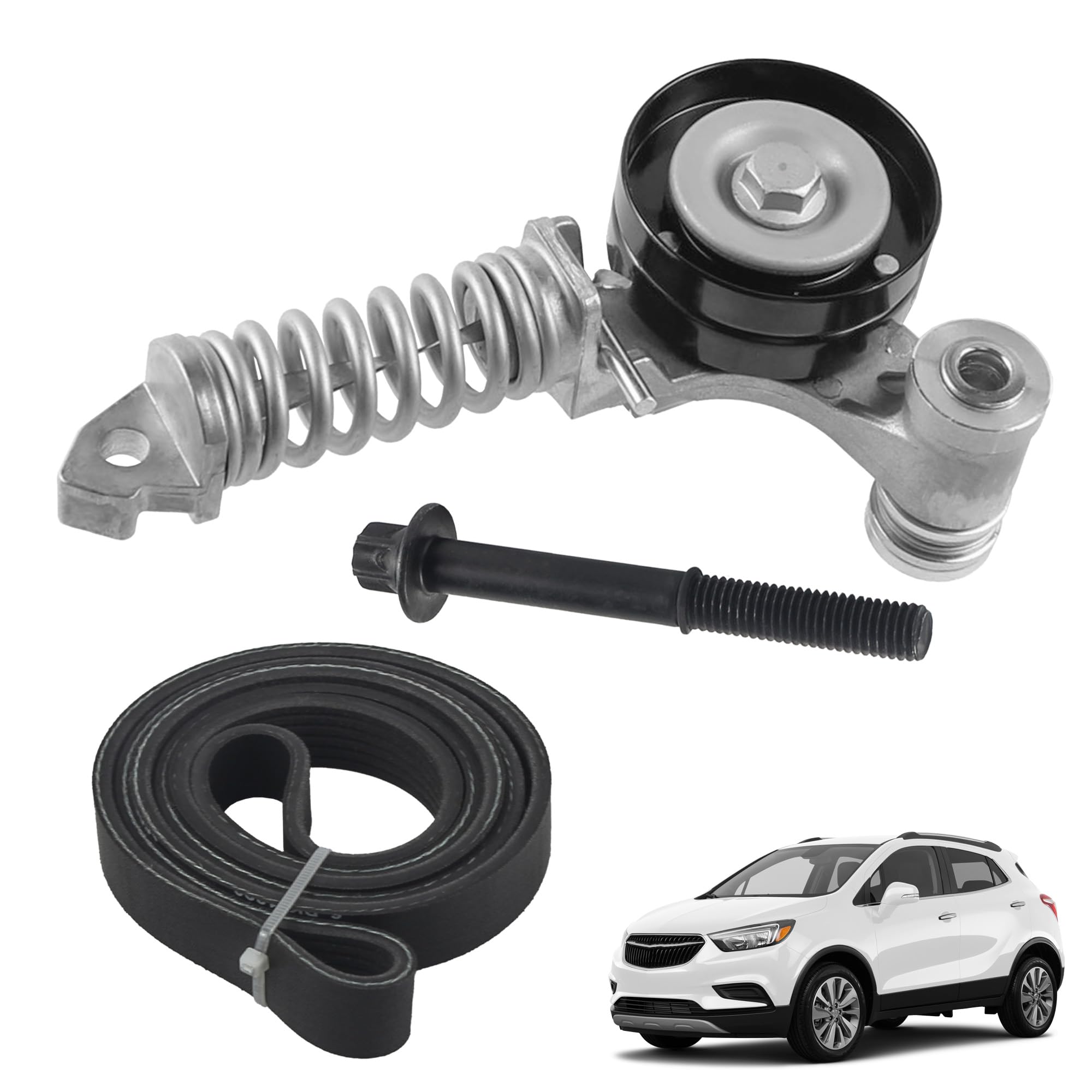 Photo 1 of YzusGomumu Serpentine Belt Drive Kit for Buick Chevy 1.4L