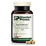 Standard Process Inc. Allerplex, Lung Health Support Supplement, Dietary Supplement with Vitamin A & Pneumotrophin PMG, Support Healthy Mucous Membranes, Supports Seasonal Challenges - 150 Capsules