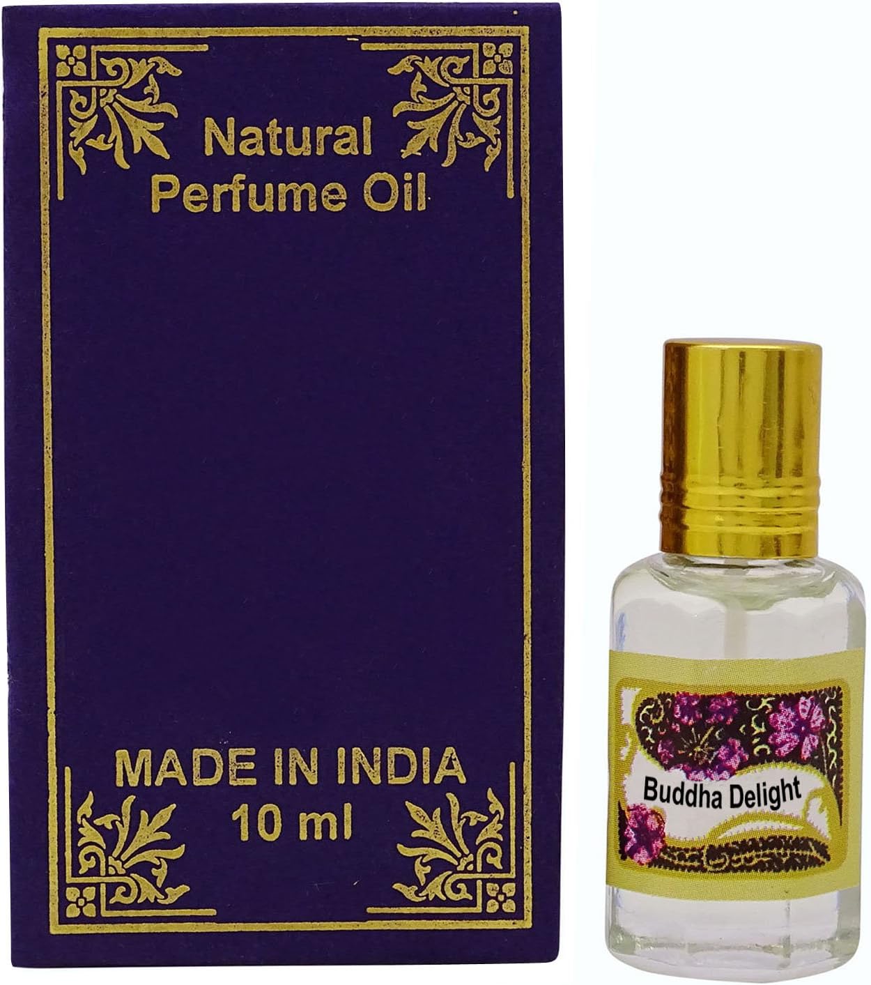 10ml Buddha Delight Fragrance Oil 100% Pure and Natural Perfume Oil - Purple
