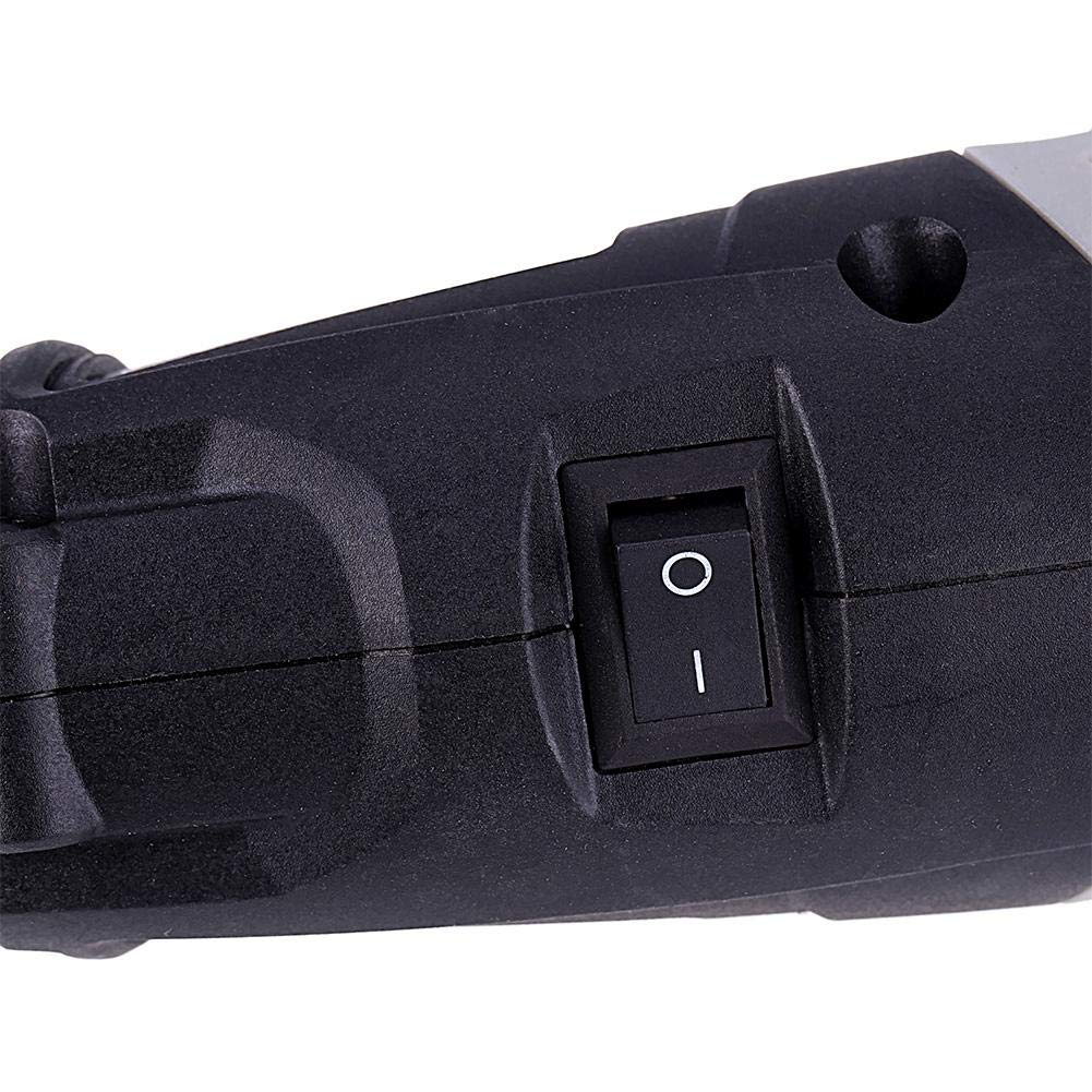 BuyWeek Smerigliatrice Elettrica Utensile Rotante Elettrico, 400W 6 Posizioni Velocità Variabile per Intaglio Taglio Macinazion 220V Spina UE
