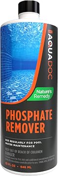 AquaDoc Pool Phosphate Remover - 32 oz - Concentrated Phosphate Remover for Pool Opening & Maintenance - Made in the USA