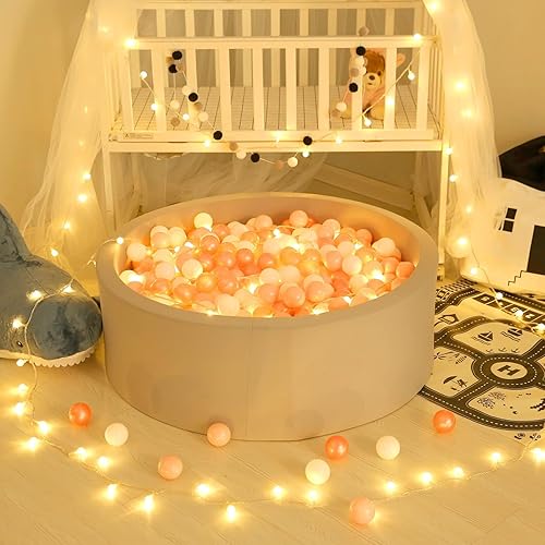 Miniatura 7 de GOGOSO Bolas para corral de bolas para niños pequeños plásticos accesorios a prueba de aplastamiento duraderos formas divertidas juguetes de baño