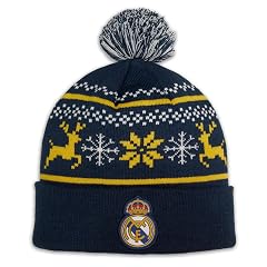 Icon Sports Officially Licensed Real Madrid CF Beanie - Unisex Adult