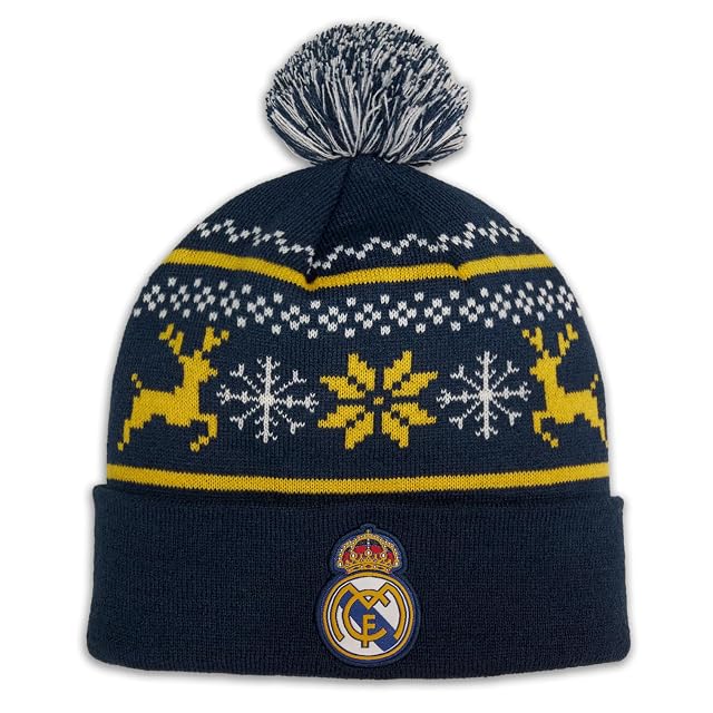 Icon Sports Officially Licensed Real Madrid CF Beanie - Unisex Adult