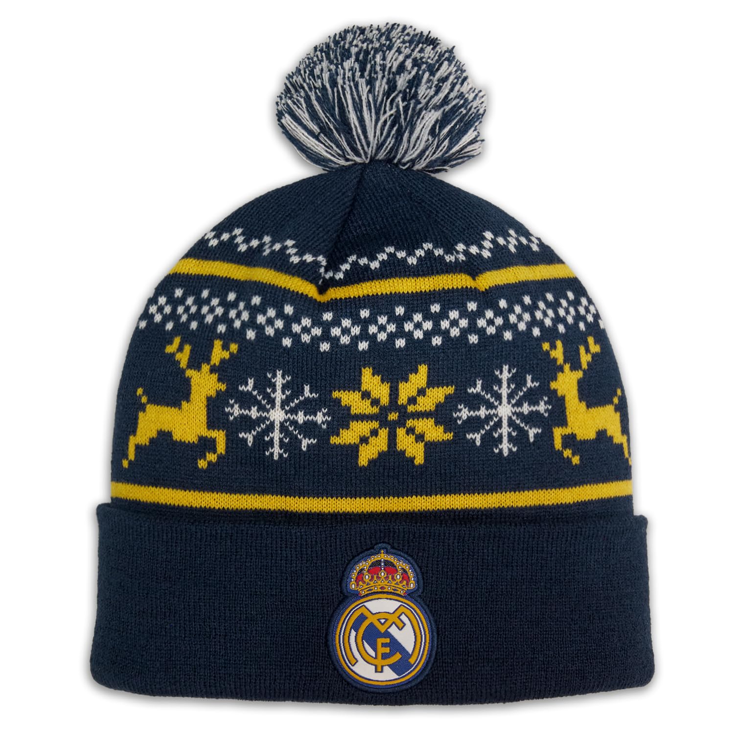 Icon Sports Officially Licensed Real Madrid CF Beanie - Unisex Adult