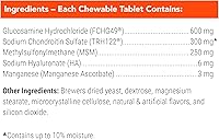 Vista 6 de Nutramax Cosequin - Suplemento para la salud de las articulaciones para perros, contiene glucosamina para perros, además de condroitina y MSM, apoya