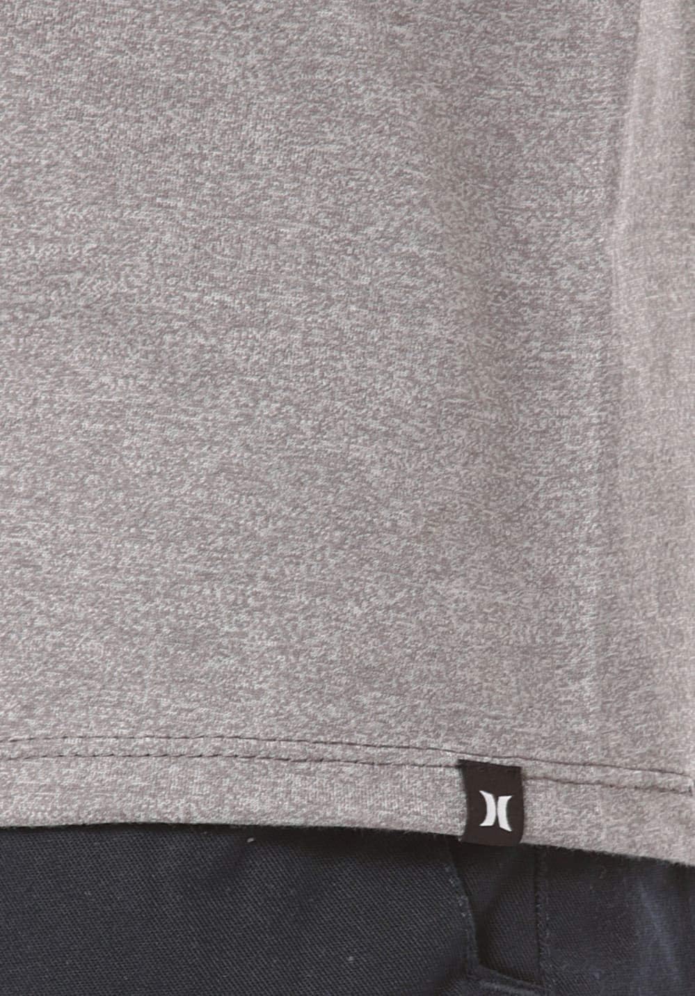 Hurley Siro Staple Crew T-Shirt - Grey Heather