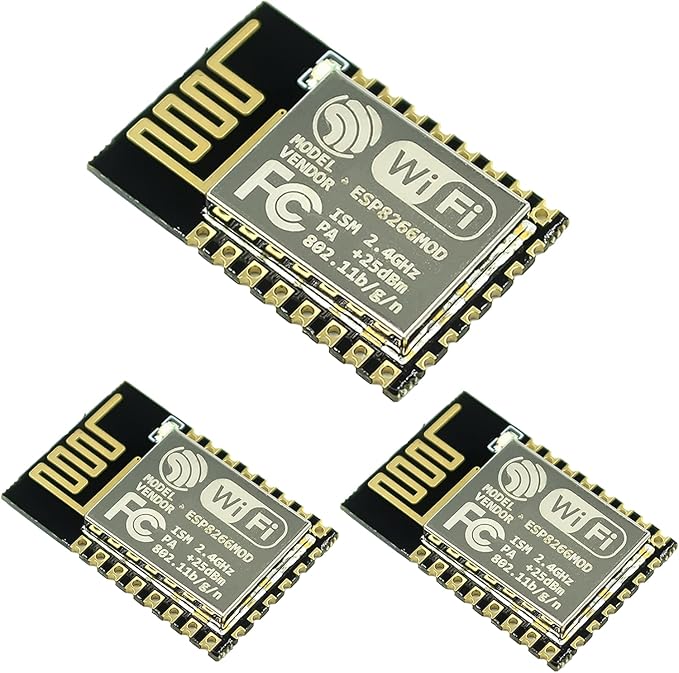 Amazon.com: ESP8266 ESP-12F/E WiFi Module, for Arduino IDE Micropython ...