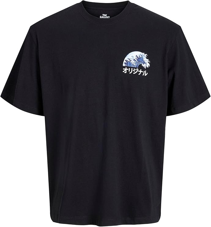 Jack & Jones JORFUJI TEE CREW NECK 3 PACK - Trükipildiga T-särk - Antique White/black/bright