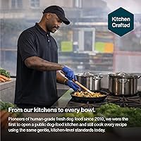 Vista 4 de JustFoodForDogs Alimento fresco congelado para perros, comida completa o alimento para perros, receta de alimento humano de carne de res y patata