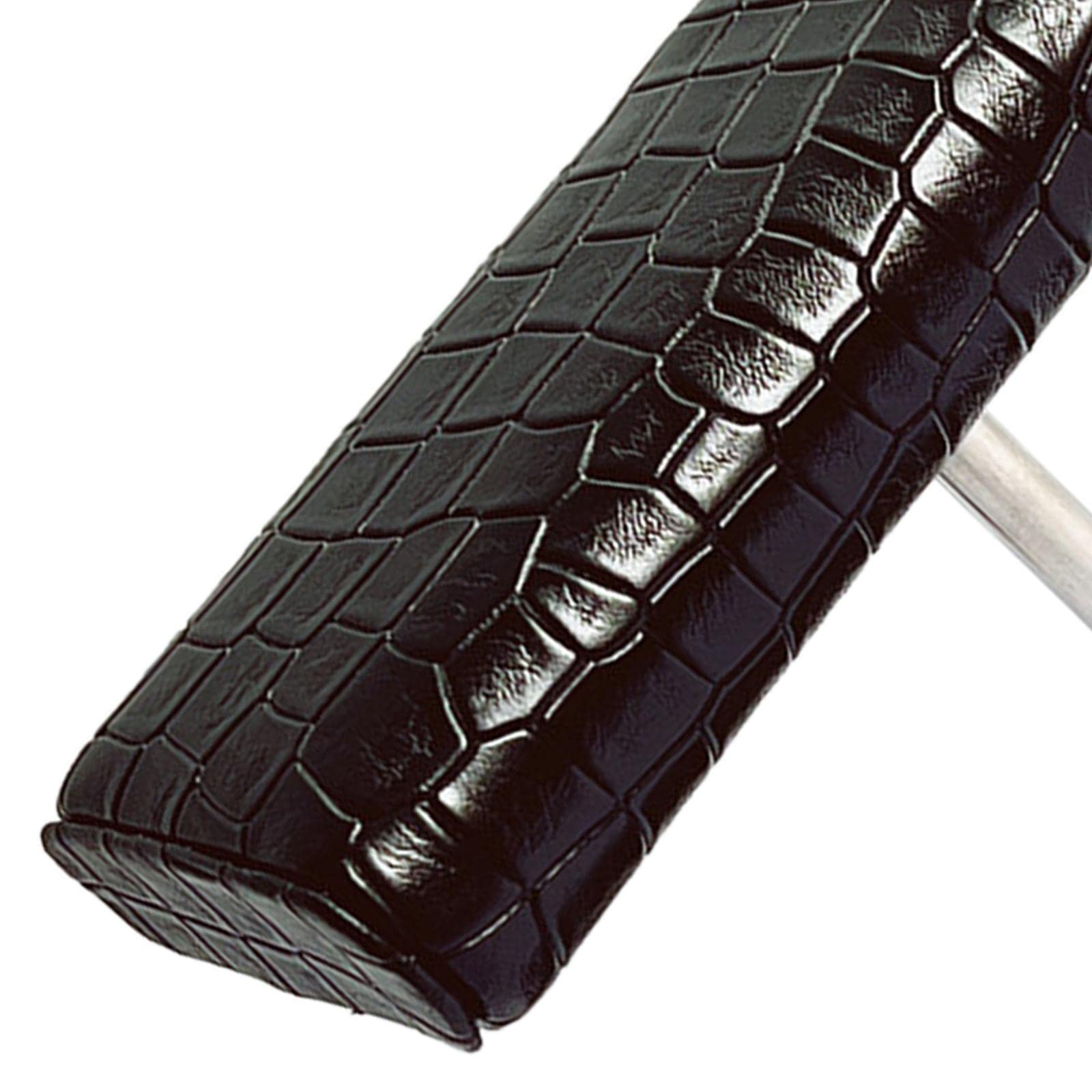 Watch Stand Espositore Porta Orologi Supporto Gioielli Organizzatore Bracciali Base Marmo PU Metallo Funzionale Adatto per Camera da Letto Scrivania R, Modello Coccodrillo