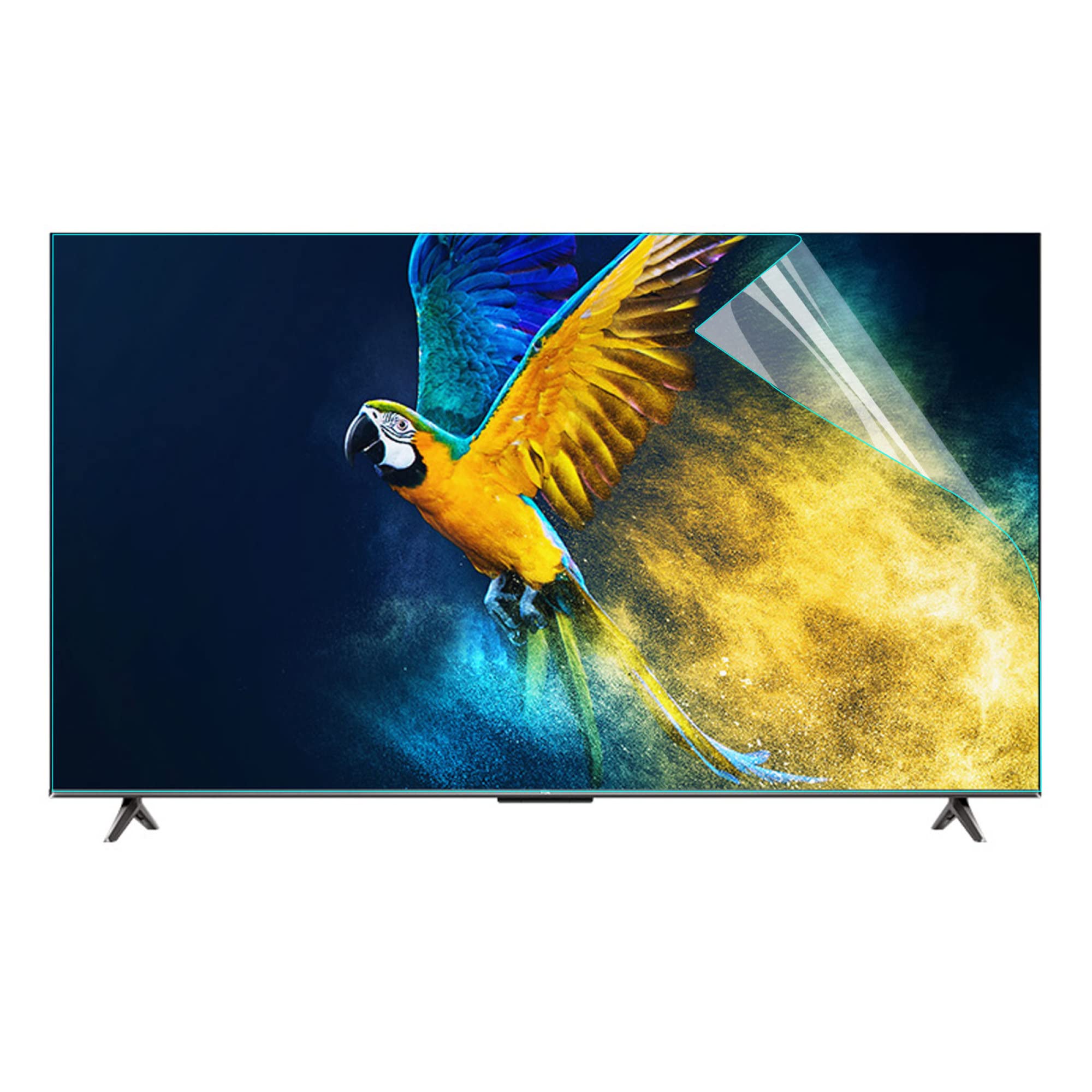 Film protecteur d'écran TV anti-reflet mat 43-65 pouces avec filtre anti-lumière bleue
