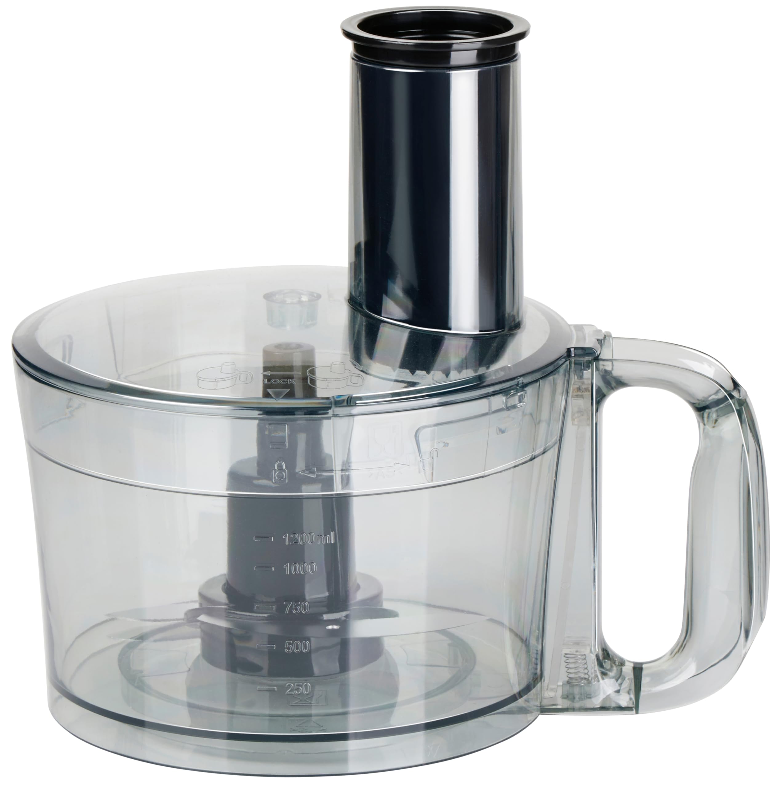 alpina FP413GS robot kuchenny - Blender Smoothie Maker 1,8 l - Procesor żywności z ostrzami tnącymi i tarczami tnącymi - rozdrabniacz elektryczny - 750 W - czarny